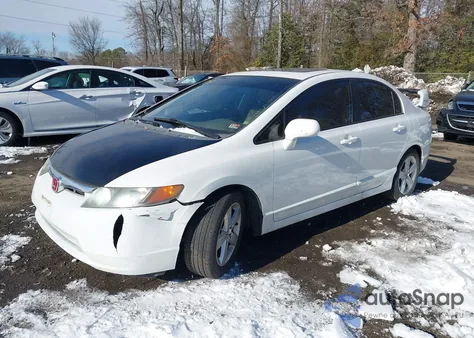 2008 Honda Civic Ex-L z USA, uszkodzony, nr VIN 2HGFA16928H520213
